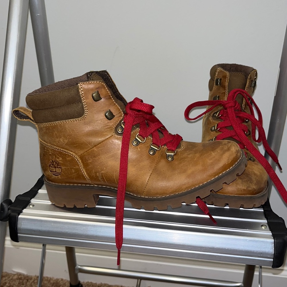 Timberland women’s leather hiking boots